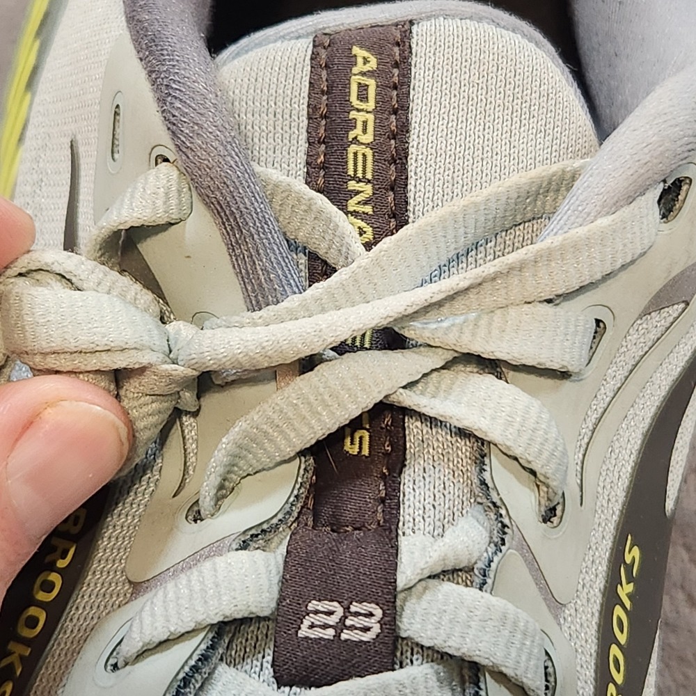 Brooks Shoes Mens 10 Gray Adrenaline GTS 23 Support Running Sneaker 1103911D458 - Picture 8 of 13